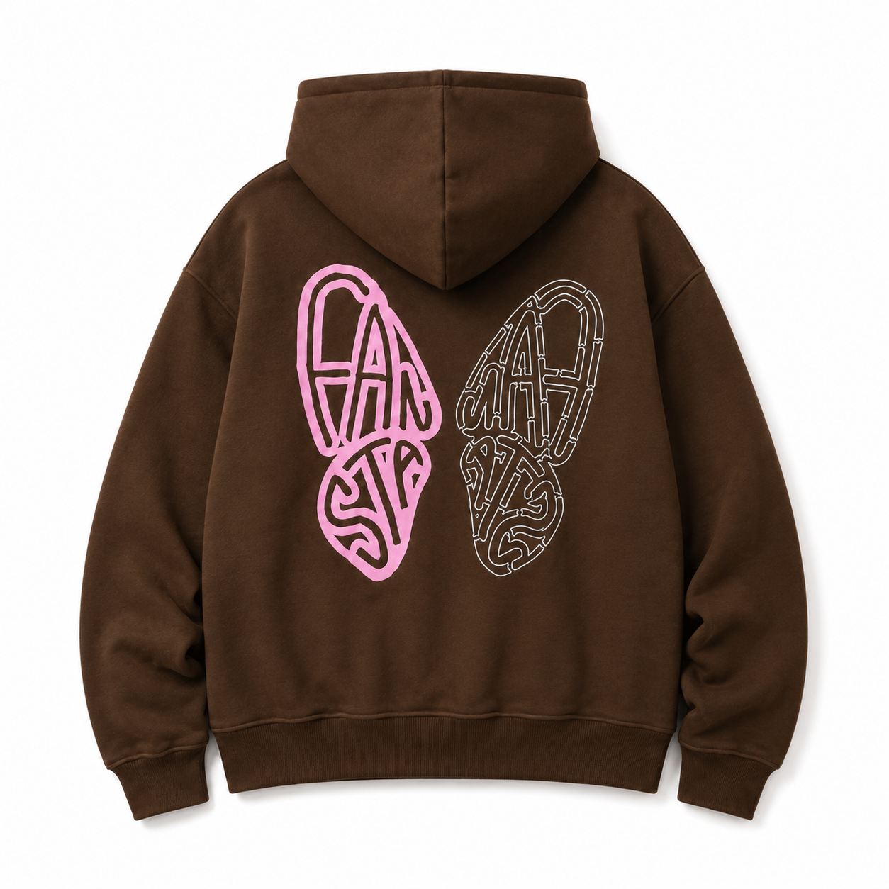 BROWN BUTTERFLY HOODIE