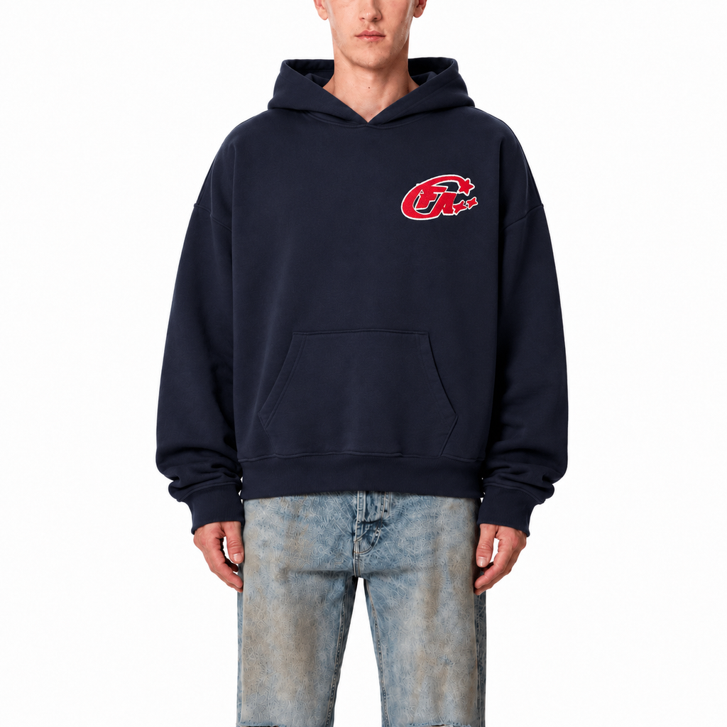 MIDNIGHT FANSTA STAR HOODIE