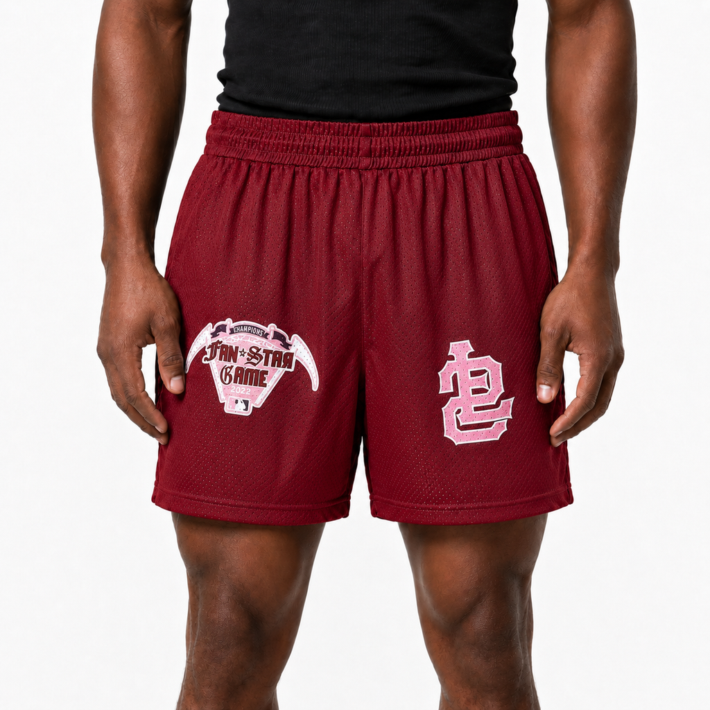 Red World Series Shorts