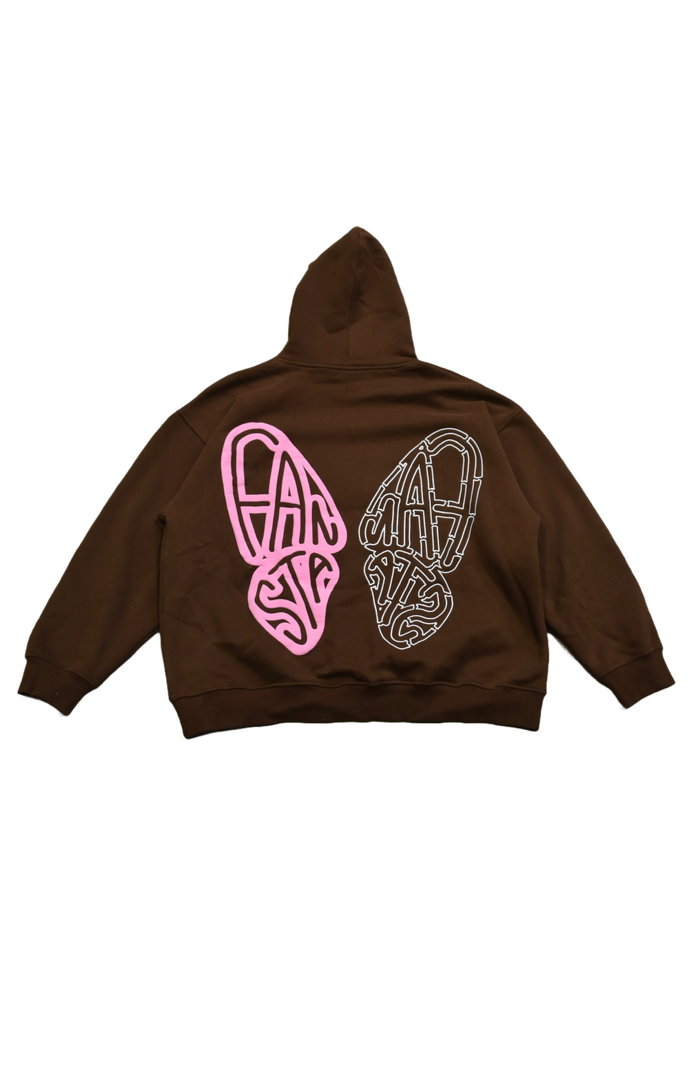BROWN BUTTERFLY HOODIE