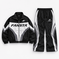 Black Chevron Nylon Track Set - Fansta