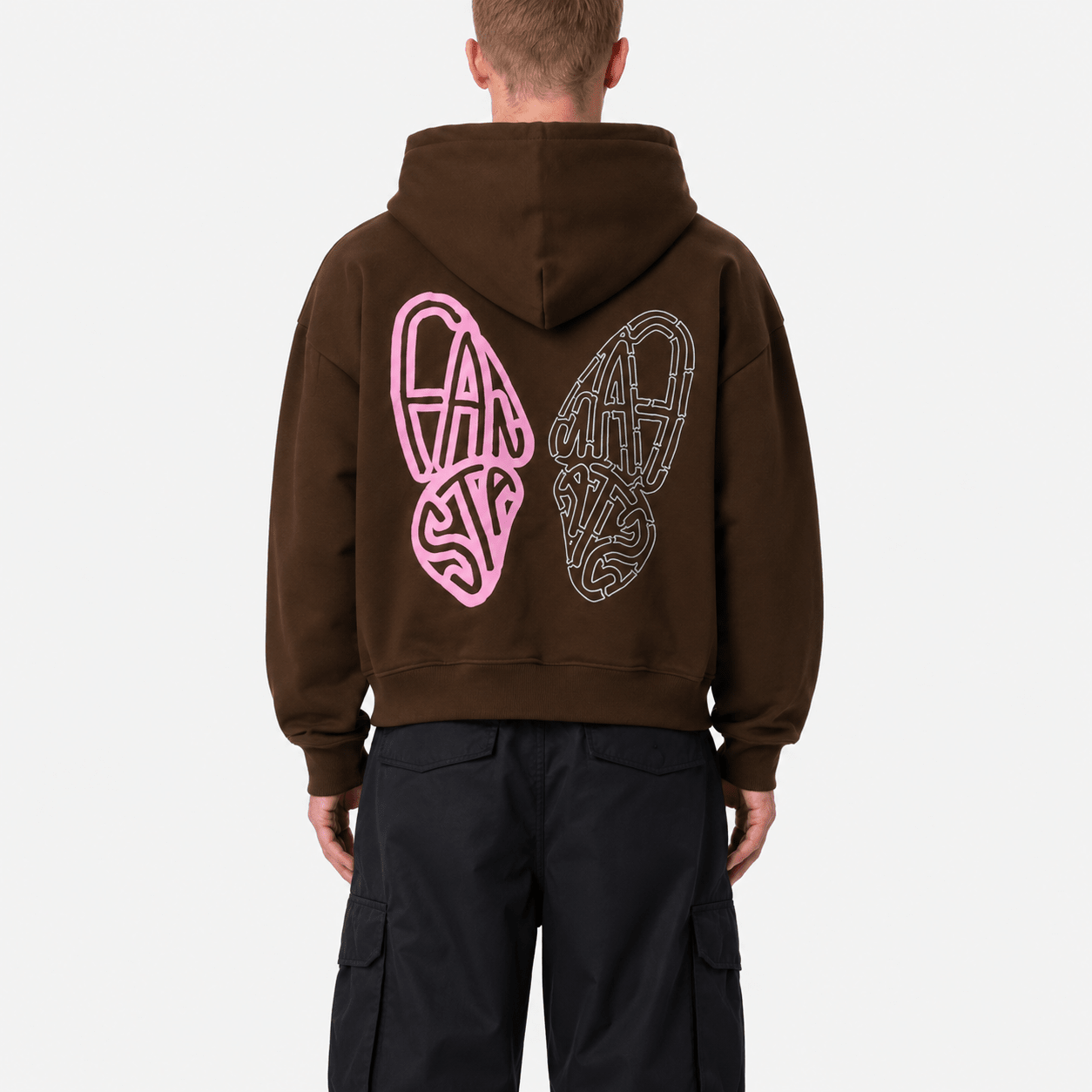 BROWN BUTTERFLY HOODIE - Fansta