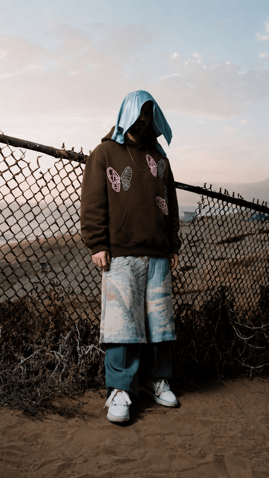 Brown Butterfly Hoodie - Fansta