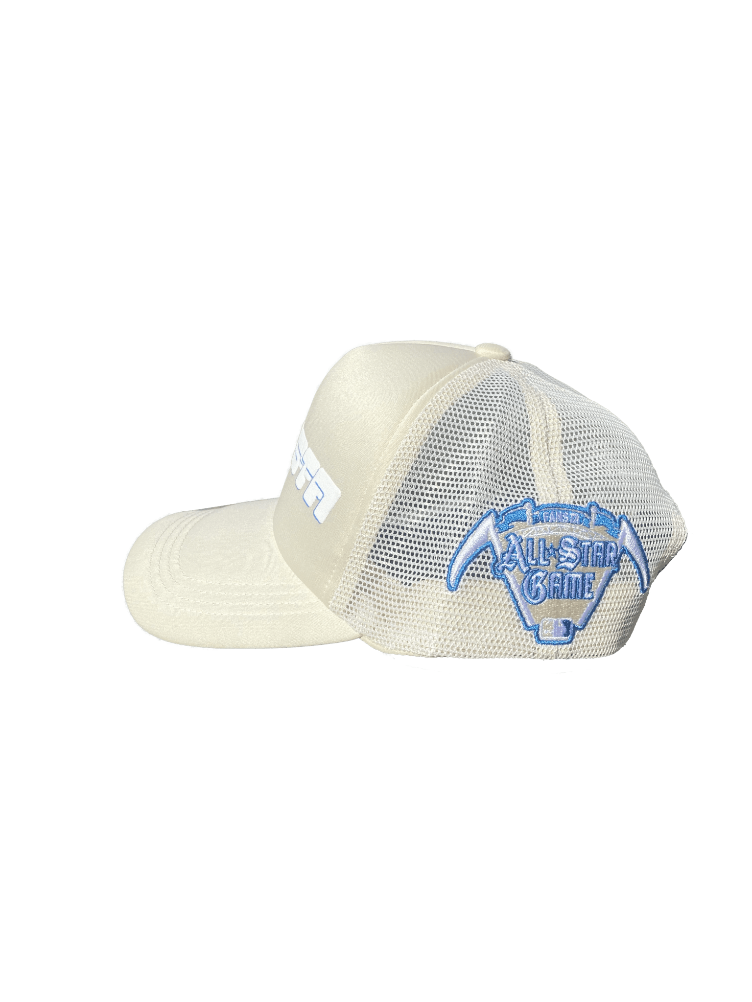 Cream Fansta Trucker Hat - Fansta