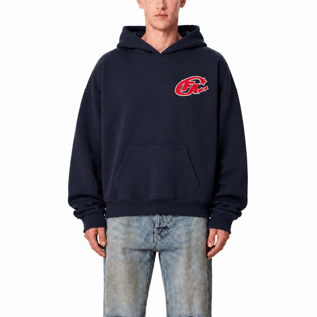MIDNIGHT FANSTA STAR HOODIE - Fansta