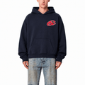 MIDNIGHT FANSTA STAR HOODIE - Fansta