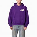 PURPLE FANSTA STAR HOODIE - Fansta