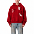 Red Butterfly Hoodie - Fansta