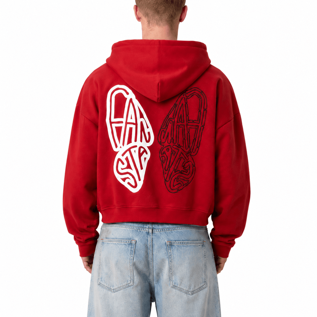 Red Butterfly Hoodie - Fansta