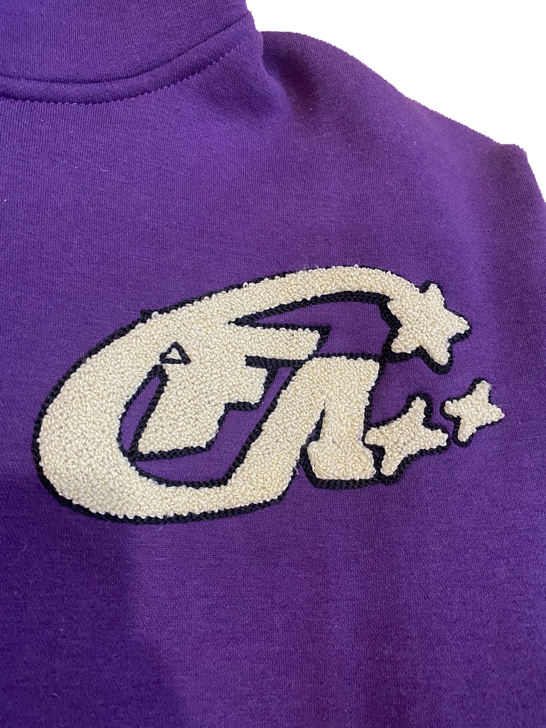 Purple Fansta Star Hoodie