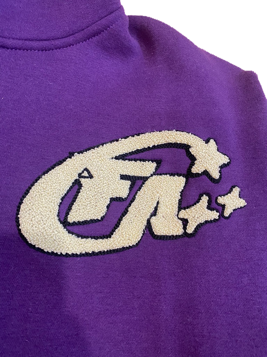 Purple Fansta Star Hoodie