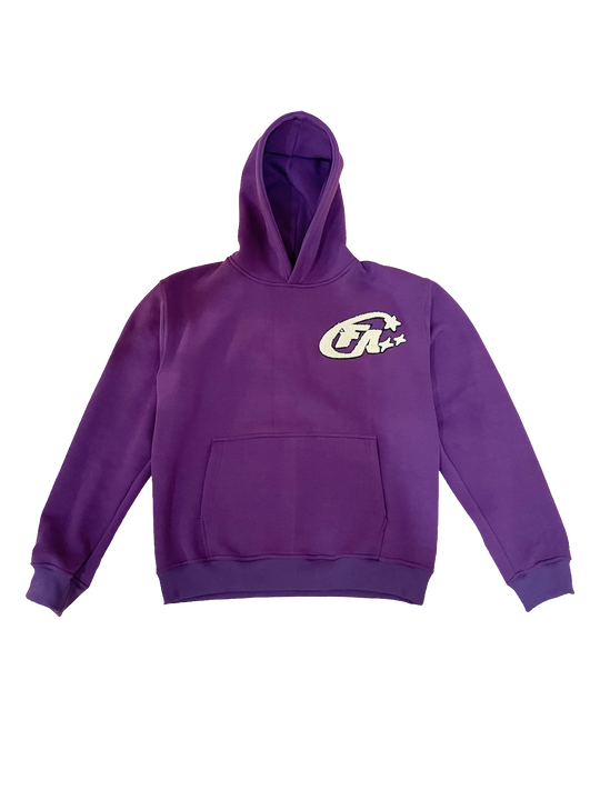 Purple Fansta Star Hoodie